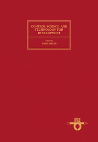 Cover image: Control Science & Technology For Development (CSTD'85) 9780080334738