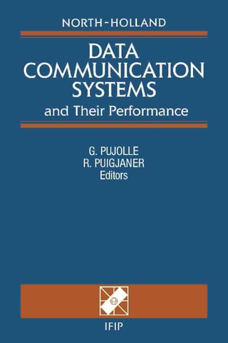 Cover image: Data Communication Systems and Their Performance 9780444887566