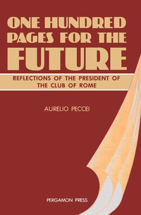 Immagine di copertina: One Hundred Pages for the Future 9780080281100