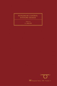 Cover image: Nonlinear Control Systems Design 1989 9780080370224