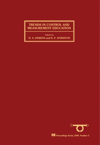 Omslagafbeelding: Trends in Control and Measurement Education 9780080357362