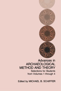 Imagen de portada: Advances in Archaeological Method and Theory 9780126241808
