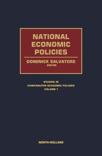 Cover image: National Economic Policies 9780444986924