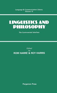 Omslagafbeelding: Linguistics and Philosophy 9780080419374
