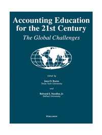 Imagen de portada: Accounting Education for the 21st Century 9780080424057