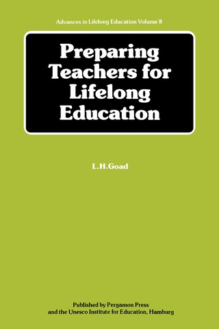 Cover image: Preparing Teachers for Lifelong Education 9780080267869