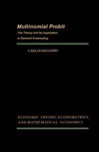 Imagen de portada: Multinomial Probit 9780122011504