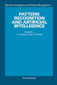 Cover image: Pattern Recognition and Artificial Intelligence, Towards an Integration 9780444871374