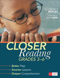 Imagen de portada: Closer Reading, Grades 3-6 1st edition 9781483304458
