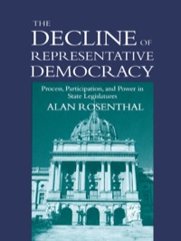 صورة الغلاف: The Decline of Representative Democracy 1st edition 9780871879745