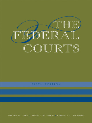 Cover image: The Federal Courts 5th edition 9781608714117