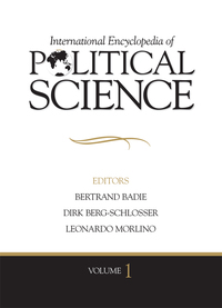 Cover image: International Encyclopedia of Political Science 1st edition 9781412959636