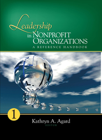 Imagen de portada: Leadership in Nonprofit Organizations 1st edition 9781412968867