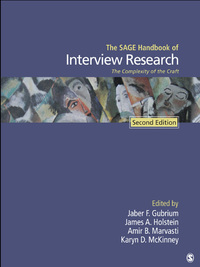 Cover image: The SAGE Handbook of Interview Research 2nd edition 9781412981644