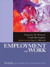 Imagen de portada: Employment and Work 1st edition 9781412992923