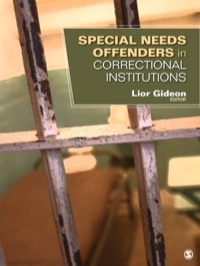 Imagen de portada: Special Needs Offenders in Correctional Institutions 1st edition 9781412998130