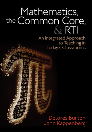 Cover image: Mathematics, the Common Core, and RTI 1st edition 9781452258379
