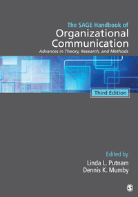 Omslagafbeelding: The SAGE Handbook of Organizational Communication 3rd edition 9781412987721