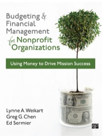 Imagen de portada: Budgeting and Financial Management for Nonprofit Organizations 1st edition 9781608716937