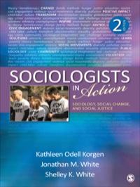 Imagen de portada: Sociologists in Action 2nd edition 9781452203119