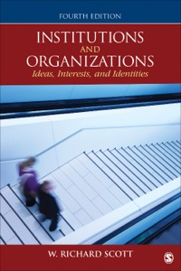 Imagen de portada: Institutions and Organizations 4th edition 9781452242224