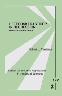 Cover image: Heteroskedasticity in Regression 1st edition 9781452234953