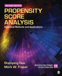 Cover image: Propensity Score Analysis 2nd edition 9781452235004
