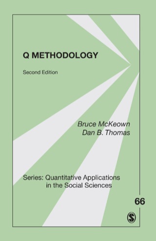 Cover image: Q Methodology 2nd edition 9781452242194