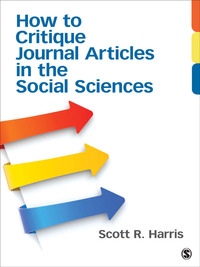 表紙画像: How to Critique Journal Articles in the Social Sciences 1st edition 9781452241340