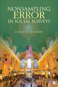 Cover image: Nonsampling Error in Social Surveys 1st edition 9781452257426