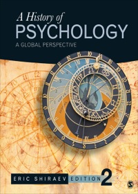 Imagen de portada: A History of Psychology 2nd edition 9781452276595