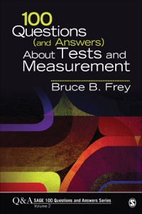 表紙画像: 100 Questions (and Answers) About Tests and Measurement 1st edition 9781452283395