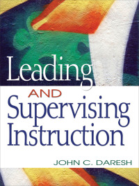 Cover image: Leading and Supervising Instruction 1st edition 9781412909815