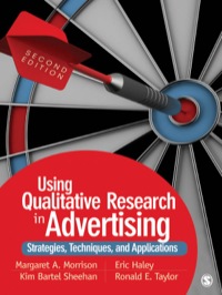 Cover image: Using Qualitative Research in Advertising 2nd edition 9781412987240