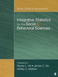 صورة الغلاف: Study Guide to Accompany Integrative Statistics for the Social and Behavioral Sciences 1st edition 9781452205250