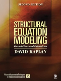 صورة الغلاف: Structural Equation Modeling 2nd edition 9781412916240
