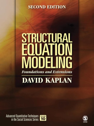 Omslagafbeelding: Structural Equation Modeling 2nd edition 9781412916240