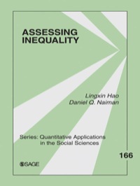 Imagen de portada: Assessing Inequality 1st edition 9781412926294
