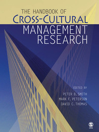 Cover image: The Handbook of Cross-Cultural Management Research 1st edition 9781412940269