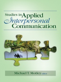 Cover image: Studies in Applied Interpersonal Communication 1st edition 9781412942164
