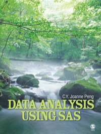 Imagen de portada: Data Analysis Using SAS 1st edition 9781412956741