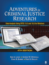 Imagen de portada: Adventures in Criminal Justice Research 4th edition 9781412963510