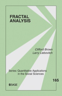 Titelbild: Fractal Analysis 1st edition 9781412971652