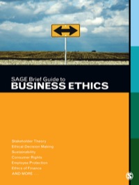 Imagen de portada: SAGE Brief Guide to Business Ethics 1st edition 9781412997218