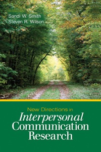 Titelbild: New Directions in Interpersonal Communication Research 1st edition 9781412959407