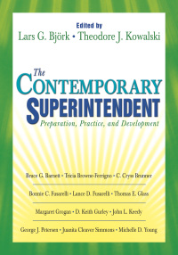 Cover image: The Contemporary Superintendent 1st edition 9781412913270