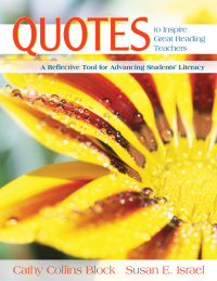 صورة الغلاف: Quotes to Inspire Great Reading Teachers 1st edition 9781412926478