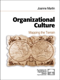 Cover image: Organizational Culture 1st edition 9780803972940