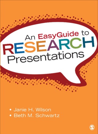 Cover image: An EasyGuide to Research Presentations 1st edition 9781452292670