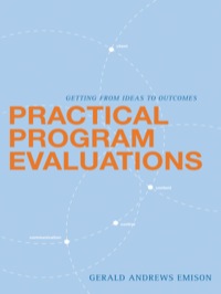 表紙画像: Practical Program Evaluations 1st edition 9780872893023